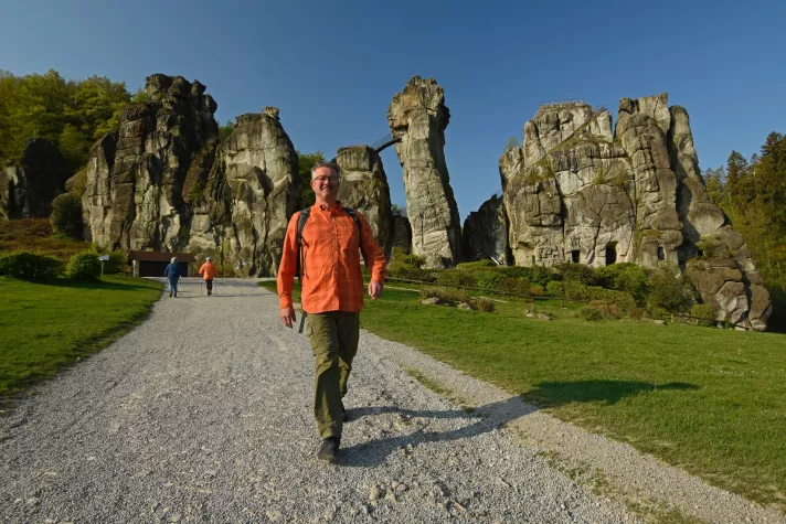 Bild: Externsteine bei National Geographic ganz weit vorn