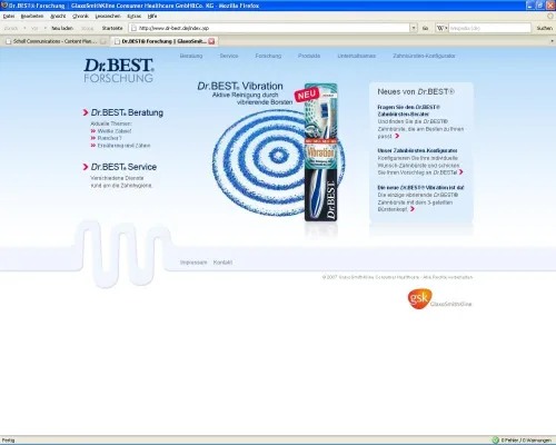 Scholl Communications relauncht dr-best.de für GlaxoSmithKline Bild: Scholl Communications relauncht dr-best.de für GlaxoSmithKline