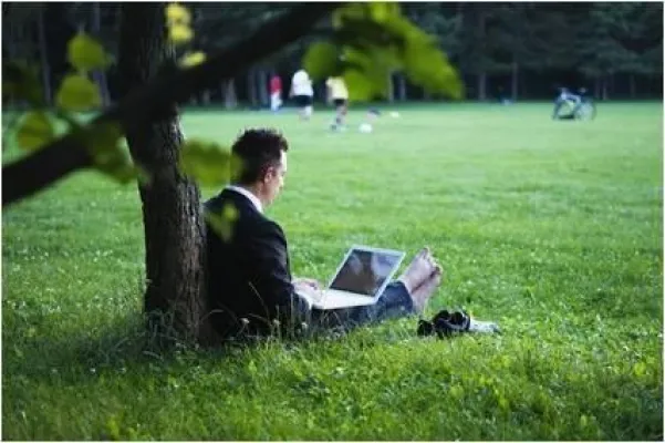 Mitarbeitermotivation mit Grün Bild: Mitarbeitermotivation mit Grün