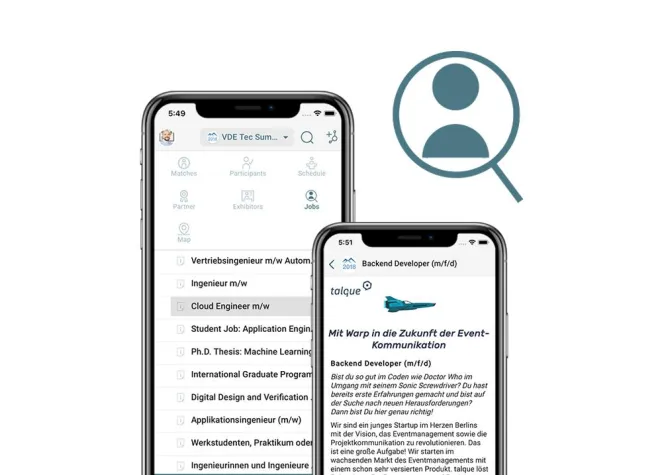 Bild: Neues Feature: Jobboard für Event-spezifische Stellenanzeigen