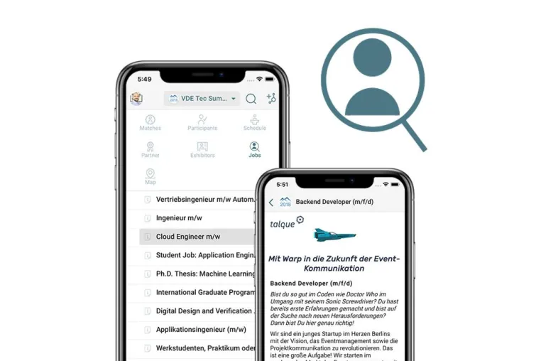 Bild: Neues Feature: Jobboard für Event-spezifische Stellenanzeigen
