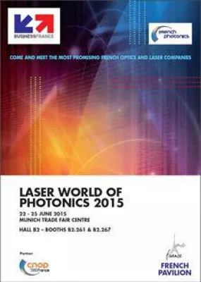 Zwanzig Aussteller aus Frankreich auf der Messe LASER WORLD OF PHOTONICS Bild: Zwanzig Aussteller aus Frankreich auf der Messe LASER WORLD OF PHOTONICS