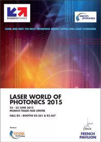 Bild: Zwanzig Aussteller aus Frankreich auf der Messe LASER WORLD OF PHOTONICS