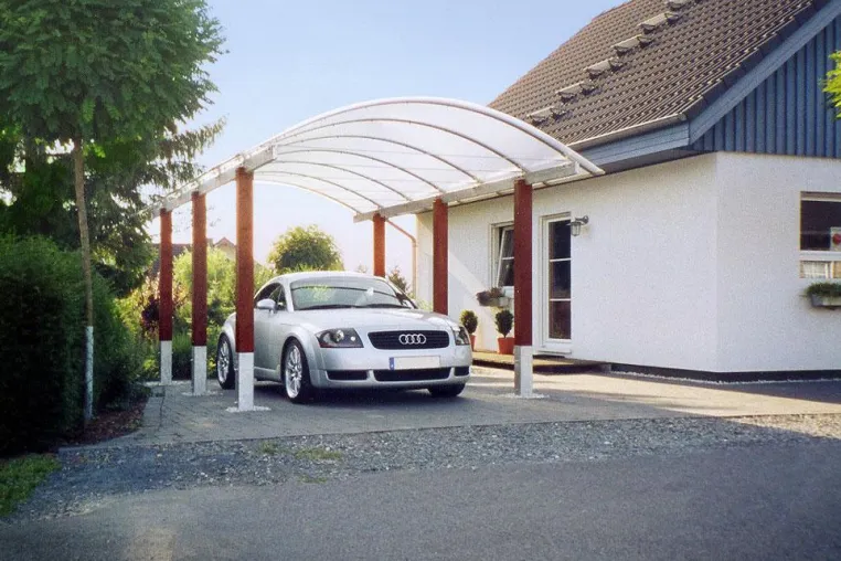 Das passende Haus für das Auto Bild: Das passende Haus für das Auto