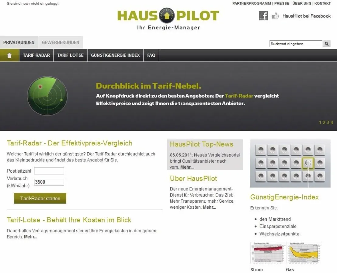 Das synaix Hochleistungs-Webportal für HausPilot: Geschäftsprozesse optimal skaliert.