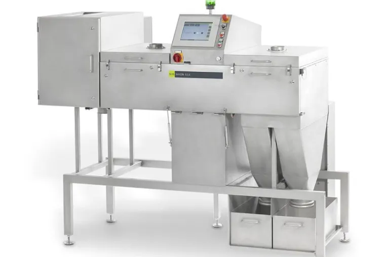 Bild: Produkt-Sortiersystem RAYCON BULK findet auch Unsichtbares