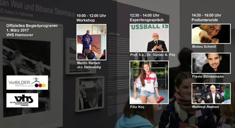 Begleitprogramm zur Ausstellung „VorBILDER“ in Hannover Bild: Begleitprogramm zur Ausstellung „VorBILDER“ in Hannover