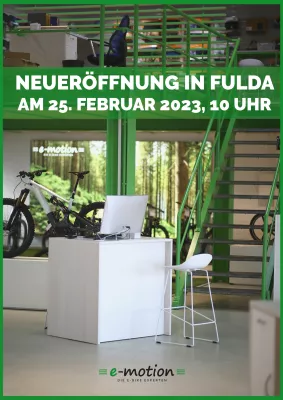 Bild: Eröffnungsfeier der e-motion e-Bike Welt Fulda am 25. Februar 
