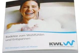 Bild: BadeTee der neue Werbeartikel zum Relaxen