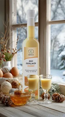 Bio Eierlikör Honig setzt auf natürlichen Genuss und Handwerk Bild: Bio Eierlikör Honig setzt auf natürlichen Genuss und Handwerk