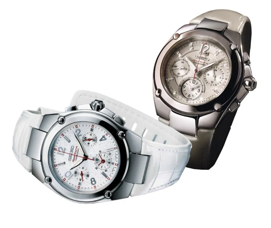 Sportlich veredelt - Sportura Damen-Chronographen SRW891P1 und SRW893P1