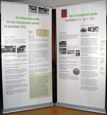 Bild: Ausstellung zu 100 Jahren Olympisches Reiten 1912 - 2012 wird in Berlin eröffnet