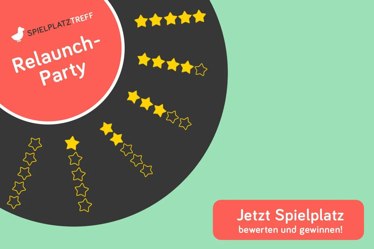 Spielplatztreff: Deine Spielplatz-Bewertung gewinnt!