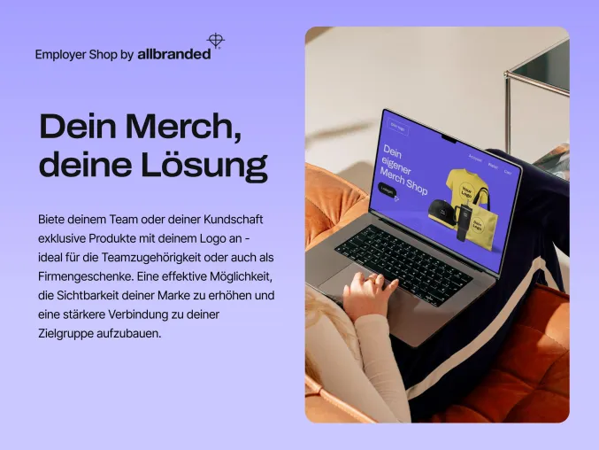 allbranded präsentiert neue Servicelösung für unternehmenseigene Mitarbeitershops Bild: allbranded präsentiert neue Servicelösung für unternehmenseigene Mitarbeitershops