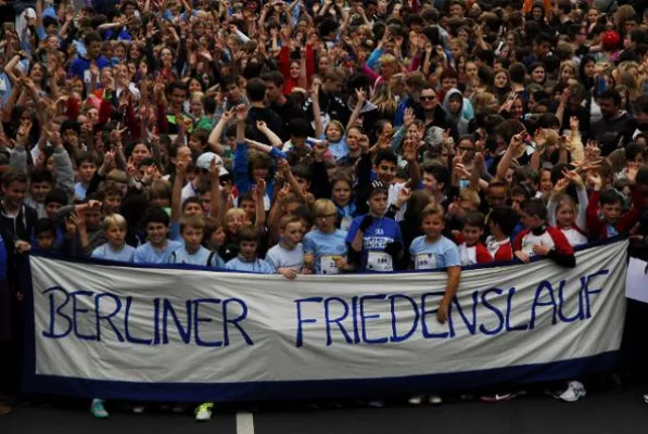 Bild: Anmeldeschluss für den Friedenslauf: 9. Mai 2014 - Mit Ausdauer zum Frieden