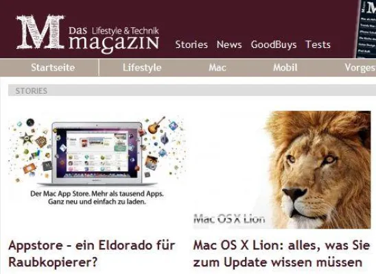 Bild: Das neue m-magazin.net blickt hinter die Nachrichten aus der Apple-Welt: Start mit großem Gewinnspiel