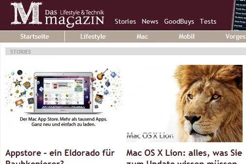 Das neue m-magazin.net blickt hinter die Nachrichten aus der Apple-Welt: Start mit großem Gewinnspiel Bild: Das neue m-magazin.net blickt hinter die Nachrichten aus der Apple-Welt: Start mit großem Gewinnspiel