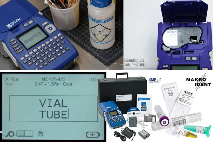 BMP51 Labor-Etikettendrucker - Klein, vielseitig und flexibel einsetzbar Bild: BMP51 Labor-Etikettendrucker - Klein, vielseitig und flexibel einsetzbar