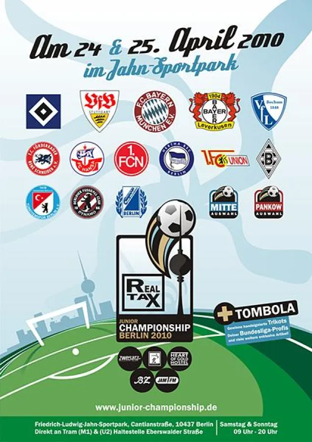 Turnierplakat JCB 2010