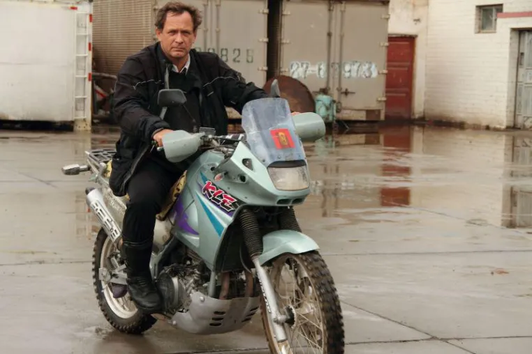 Dirk-Armin Rohloff "Mit dem Motorrad auf der Seidenstraße durch den Westen Chinas" in der Urania am 25.04.2018 Bild: Dirk-Armin Rohloff "Mit dem Motorrad auf der Seidenstraße durch den Westen Chinas" in der Urania am 25.04.2018