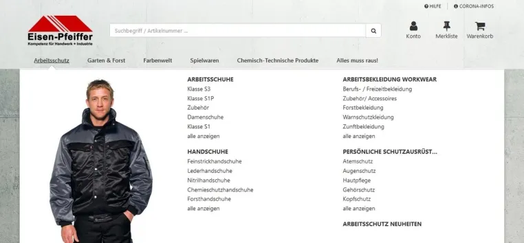 Webshop eNVenta eGate mit nexmart-Plugin Bild: Webshop eNVenta eGate mit nexmart-Plugin