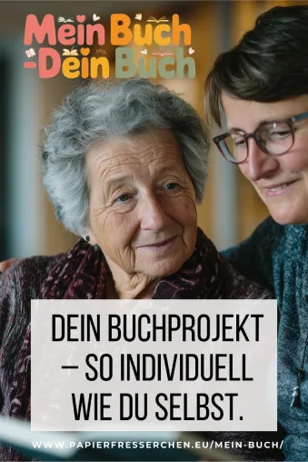 Ein Buch, das nur dir gehört. Persönlich, individuell und einzigartig. Bild: Ein Buch, das nur dir gehört. Persönlich, individuell und einzigartig.