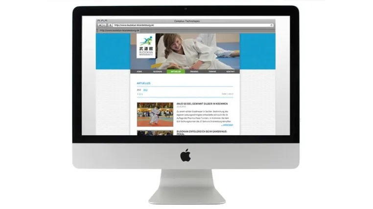 Gesponsert: Corporate Design für Judoverein Bild: Gesponsert: Corporate Design für Judoverein