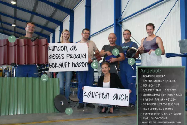 Bild: Geheimnis um neues Trapezblech von Nordbleche gelüftet