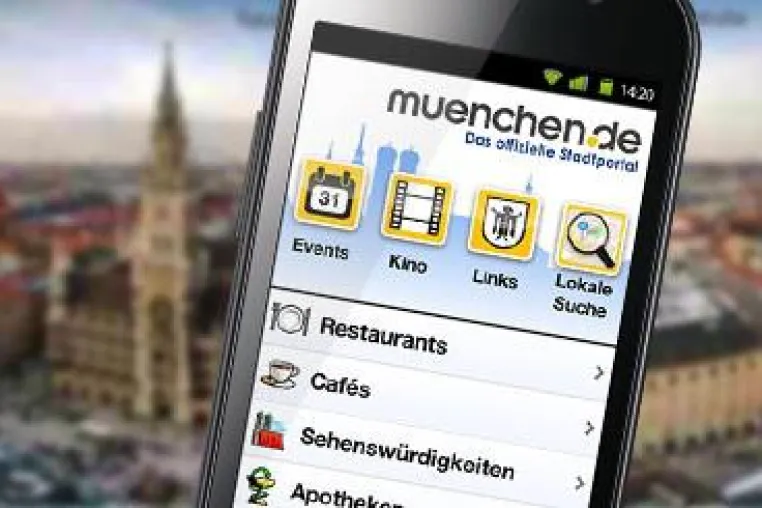 Bild: Die neue App von muenchen.de – jetzt auch für Android und mit neuen Funktionen