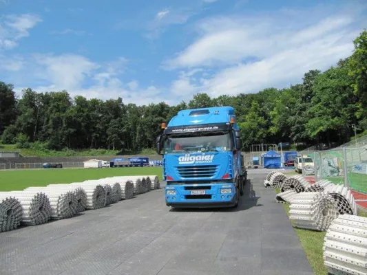 Bild: Schwerlastverkehr für Grönemeyers Schiffsverkehr