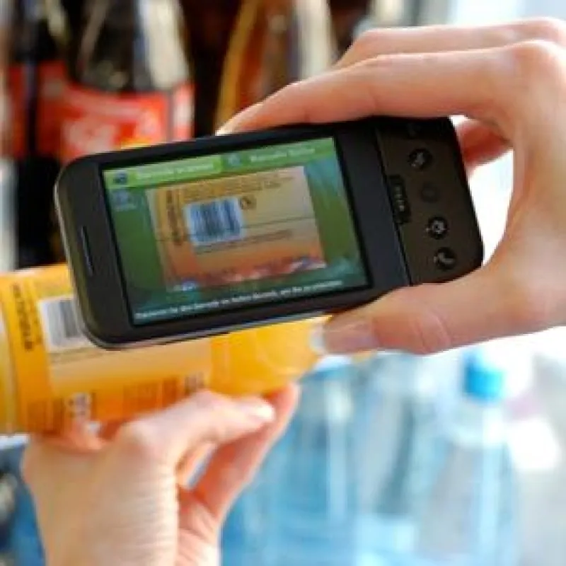 Barcodes scannen mit dem Google Android G1