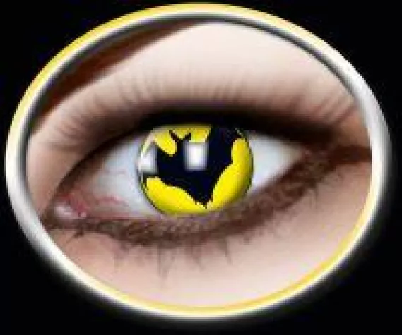 Bild: Party- und Karneval-Trend 2012: Motiv-Kontaktlinsen