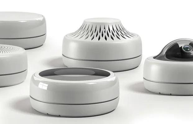 Bild: Edle Designgehäuse für die Gebäudeautomation mit Push- und Rotate-Funktion