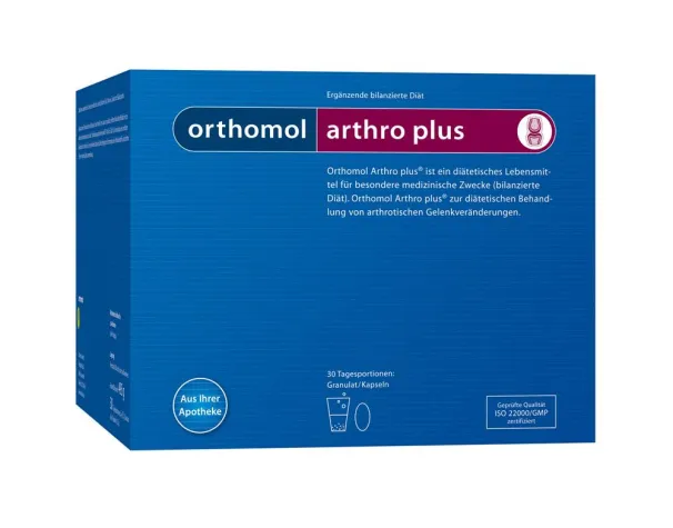 Bild: Orthomol Arthro aus der Versandapotheke mediherz.de schützt vor Arthrose