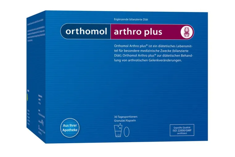 Bild: Orthomol Arthro aus der Versandapotheke mediherz.de schützt vor Arthrose