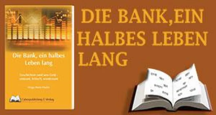 Bild: Buchpromotion Die Bank, ein halbes Leben lang