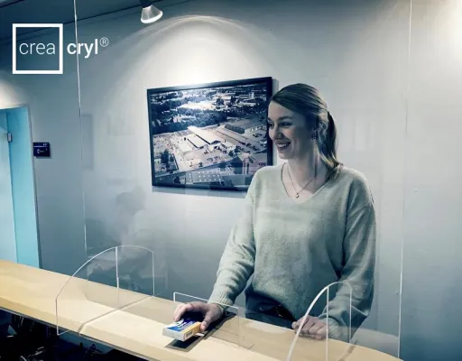 Bild: Höchstleistung in Kunststoff - zusätzlicher Schutz gegen das Corona-Virus