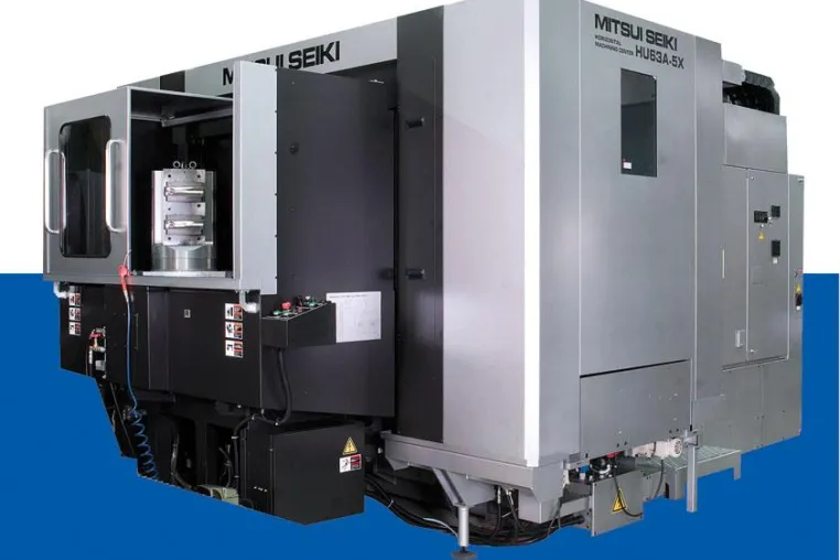 Siemens inside: Mitsui Seiki mit Siemens-Steuerung erstmals auf der EMO Bild: Siemens inside: Mitsui Seiki mit Siemens-Steuerung erstmals auf der EMO