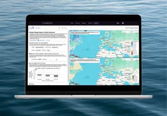 Bild: Klimawandel vor der Haustür: Neues Online-Tool zeigt Zukunft der regionalen und globalen Wasserressourcen
