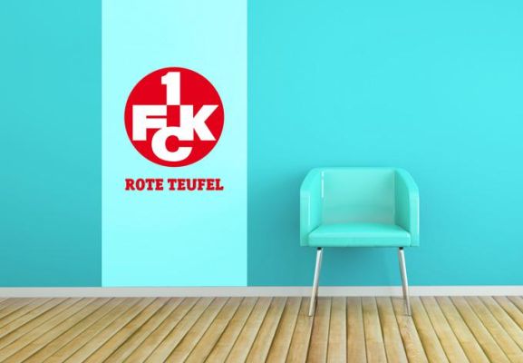 neue Kaiserslautern für FCK-Fans – openPR FC 1. Wandaufkleber als Dekoration -