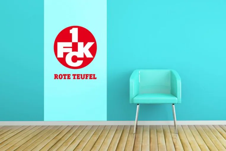 Bild: 1. FC Kaiserslautern als Wandaufkleber – neue Dekoration für FCK-Fans