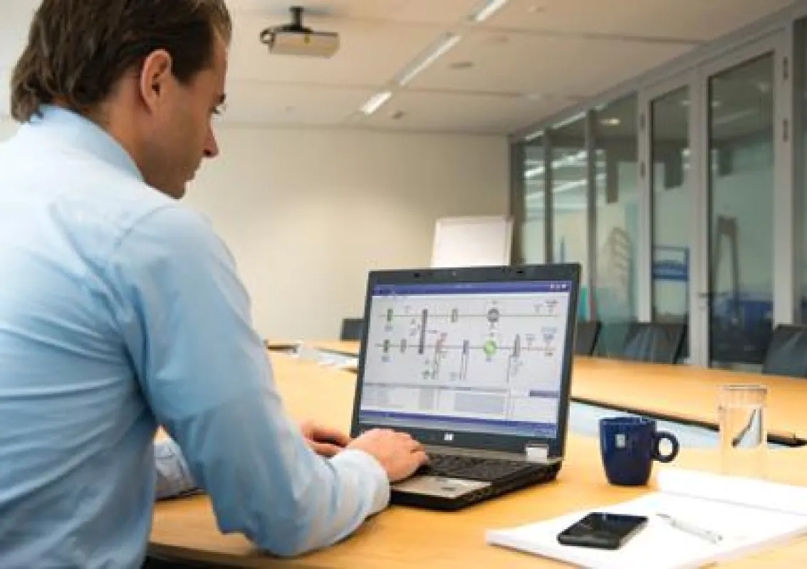 B-AWS und OPC UA Server/Client zertifiziertes Energiemanagement-Tool