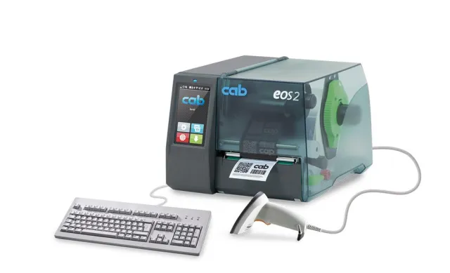 Bild: Standard ihrer Geräteklasse im Markt: cab hebt Etikettendrucker EOS auf die nächste Stufe