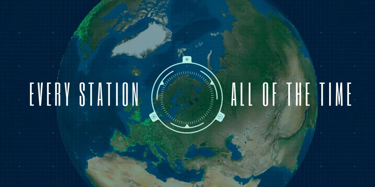 Every station all of the time. (© Cugate AG)