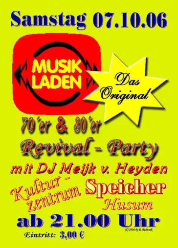 Bild: Der MUSIKLADEN ist am 07.10.2006 im Kulturzentrum Speicher in Husum