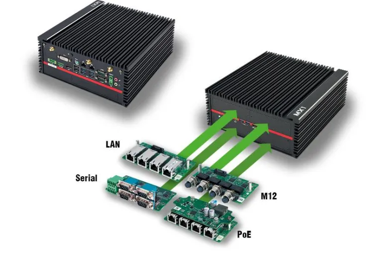 Für Extreme geschaffen: Modularer Embedded PC mit XEON Power und 10-fach PoE Bild: Für Extreme geschaffen: Modularer Embedded PC mit XEON Power und 10-fach PoE