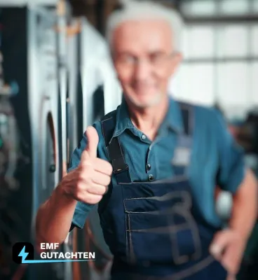 Bild: Elektromagnetische Felder am Arbeitsplatz: Gesundheitsrisiken und Schutzmaßnahmen