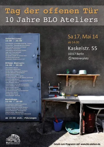 Bild: 10 Jahre BLO-Ateliers - schliessen sich die Tore...?