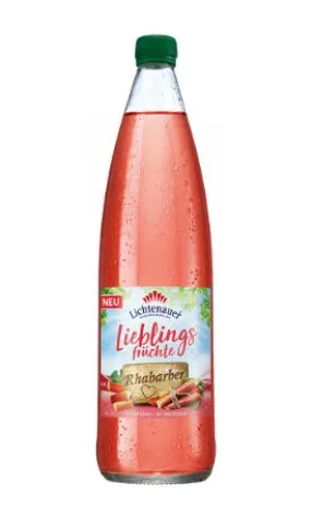 Bild: Neuprodukt: „Lichtenauer Lieblingsfrüchte“ jetzt neu in der Sorte Rhabarber