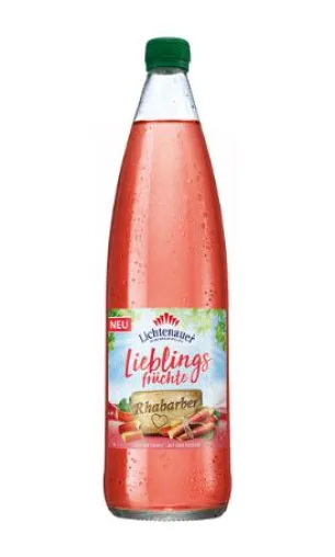 Bild: Neuprodukt: „Lichtenauer Lieblingsfrüchte“ jetzt neu in der Sorte Rhabarber
